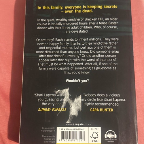 Not a Happy Family book used