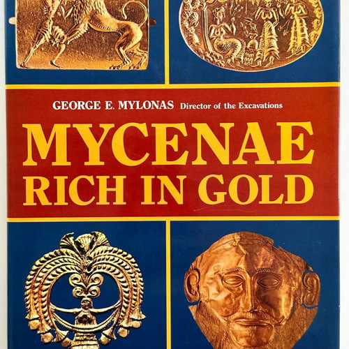 Mycenae Rich In Gold 1983 hardcover book like new
