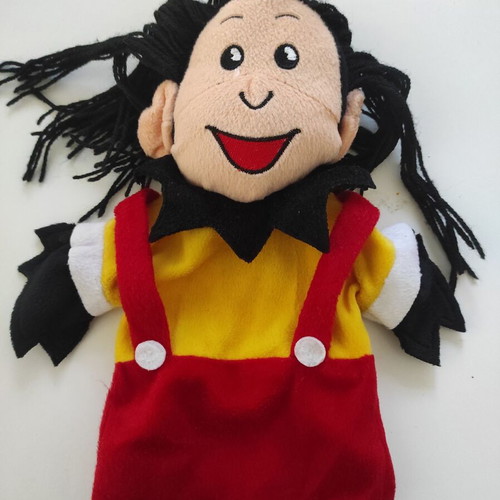 Hand Puppet Rouli O Trofoulis Express Publishing 28cm like new