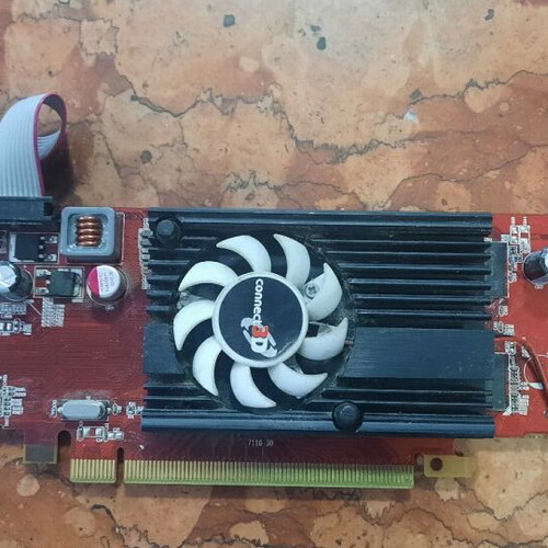 Vintage GPU graphics cards GeForce and Radeon set used