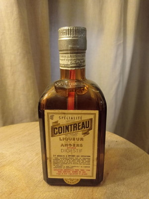 Cointreau Vintage sealed bottle 0.35l 1980s