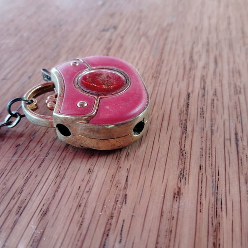 Vintage crocodile bag keychain from the 90s new