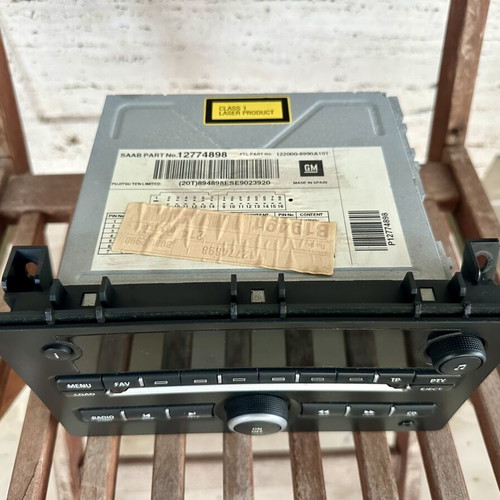 Saab Radio and CD Head Unit like new for 9-3 models 2006-2011