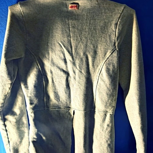 Dimensione Danza grey cotton blazer jacket used, size XS