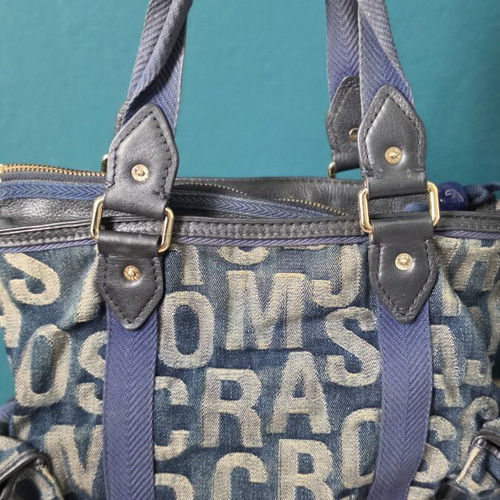 Marc by Marc Jacobs Vintage Denim Monogram Tote Bag