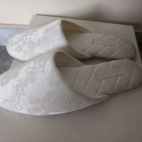 Yamamay bridal slippers size 36 like new, white