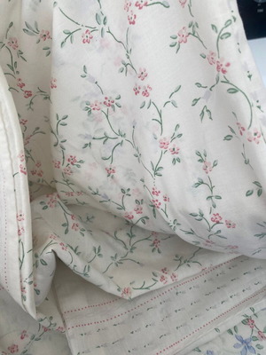 Floral duvet cover 190x190 cm