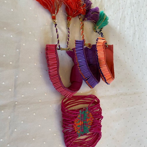 Zara bracelet set new, colorful handmade