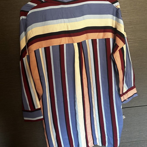 Stradivarius shirt L like new, viscose, multicolor