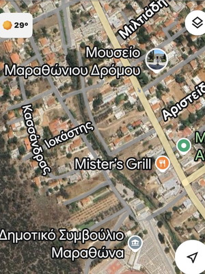 Οικόπεδο αμφιθεατρικό οικοδομήσιμο 690 τ.μ. στο Μαραθώνα