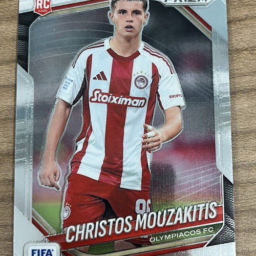 2025-26 Panini Prizm FIFA Soccer RC Christos Mouzakitis card like new