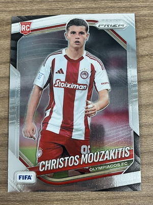 2025-26 Panini Prizm FIFA Soccer RC Christos Mouzakitis card like new