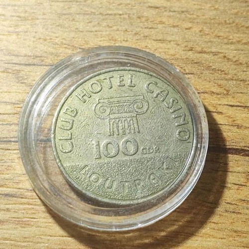 100 Drachma Casino Loutraki Token used