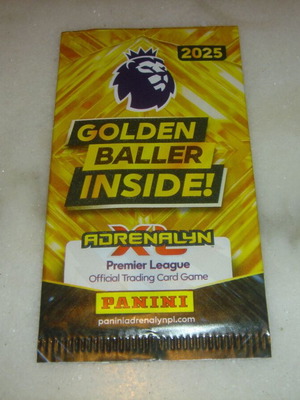 Φακελάκι Panini Premier League 2025 καινούργιο Golden Baller