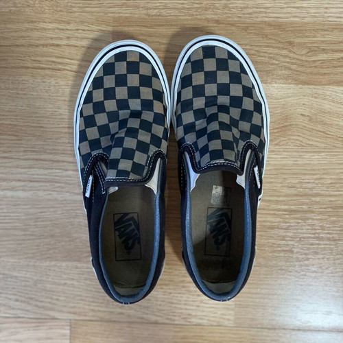 Vans Classic Slip-On Checkerboard Size 37 Like New