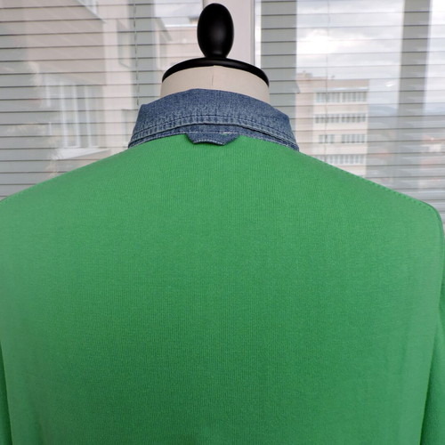 Gant Mens Green Cotton Long Sleeve Jumper like new, size XXL-3XL