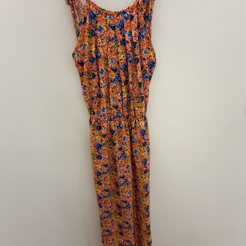 Regalinas floral tirante dress with waist belt new