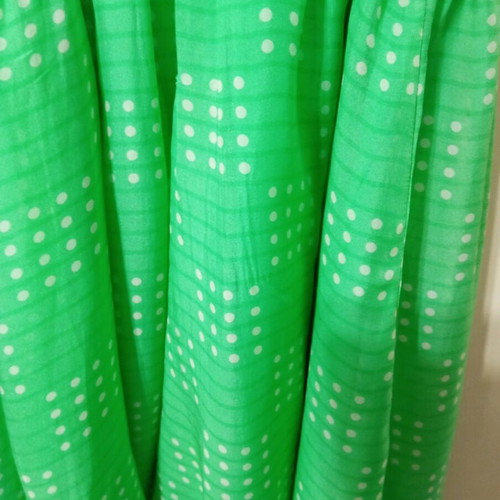 DKNY airy dress green like new with pockets and zipper