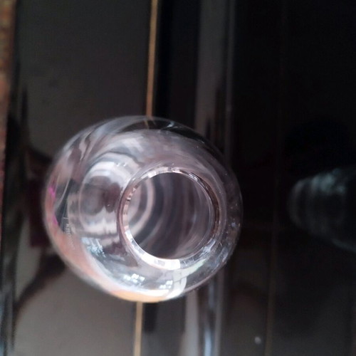 KROSNO Polland vase like new, crystal, 37cm height