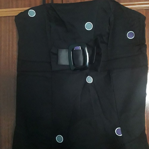 Box Now dress like new with elastic poplin and zipper