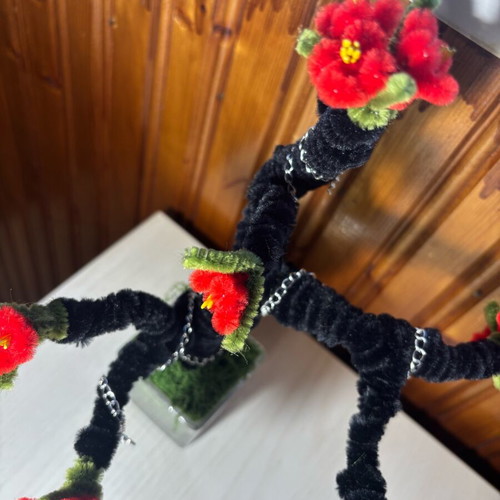 Bonsai blossom tree handmade, new