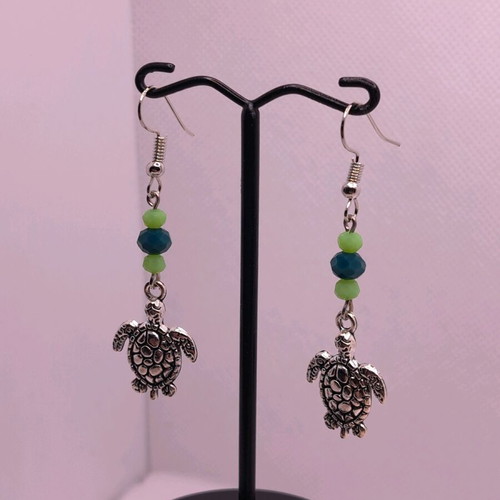 Handmade turtle earrings new