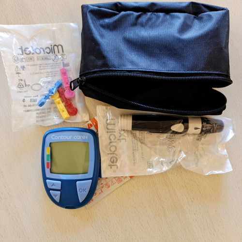 Contour Care glucose meter, unused