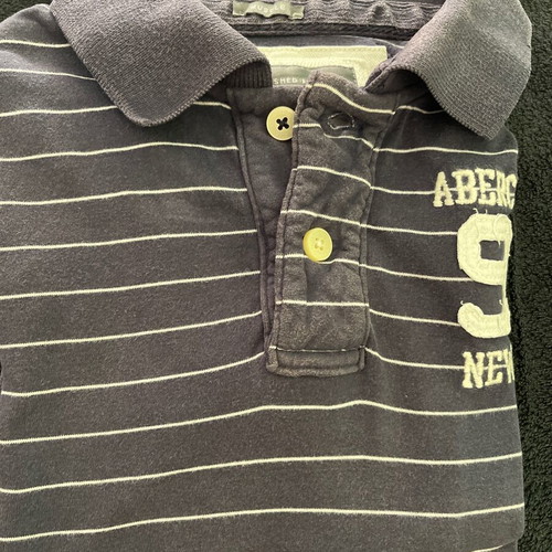 Abercrombie & Fitch polo shirt XXL used, blue