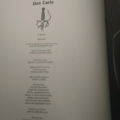 Don Carlo book like new