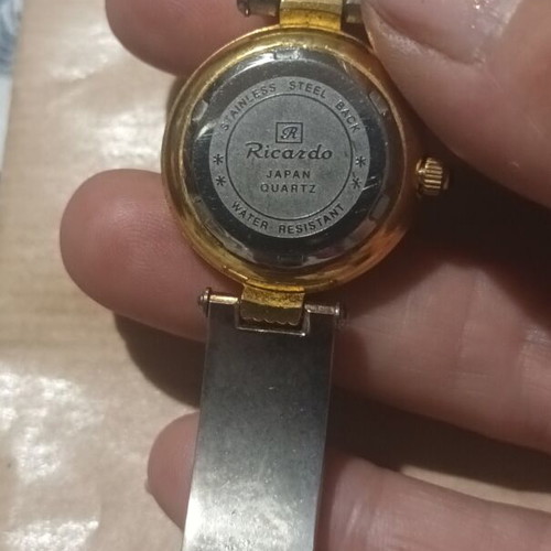 Vidage Ricardo women's watch de luxe like new, gold and silver