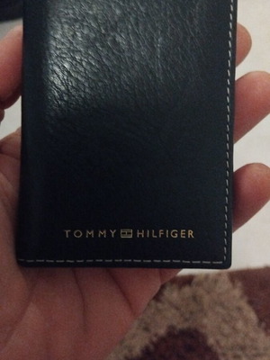 Tommy Hilfiger card wallet like new, blue