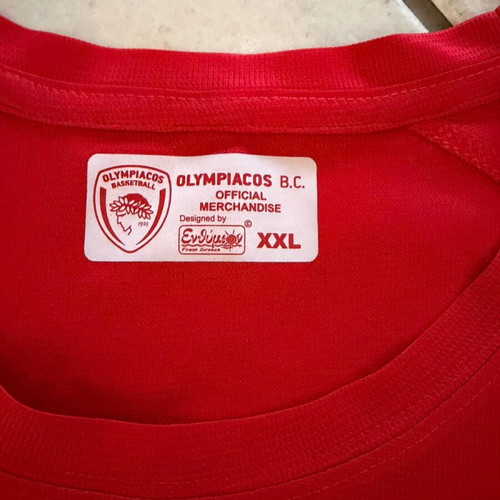 Olympiacos BC Store Printezis collectible t-shirt 2XL
