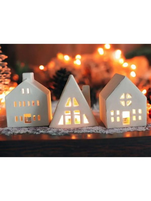 Véronique set of 3 home candle holders new