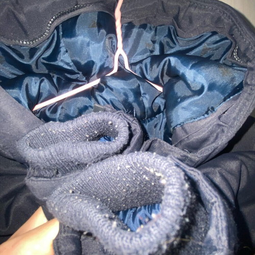 Alouette kids jacket used, size 104 cm, dark blue