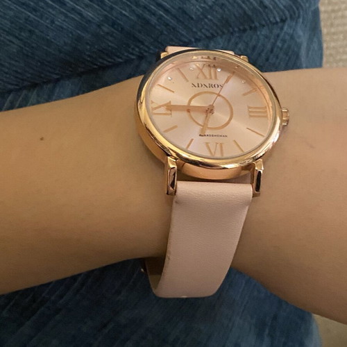 Watch pink gold used, needs battery replacement