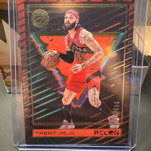 Gary Trent Jr. Panini Recon numbered card 019/199, new