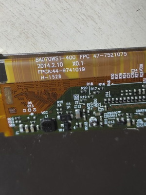 BA070WS1-400 LCD screen 7" used