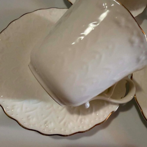 Rare vintage bone china set Ralitsa model like new