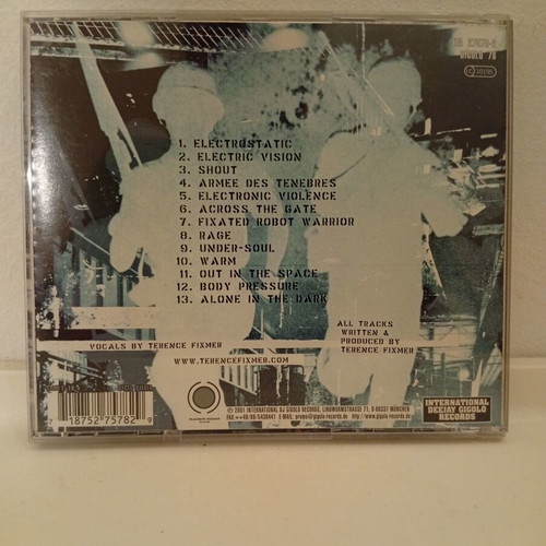 Terence Fixmer Muscle Machine CD used, techno EBM
