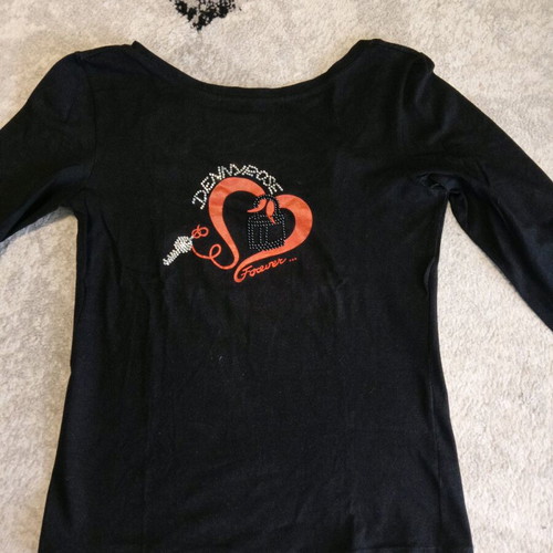Denny Rose cotton blouse with 3/4 sleeve like new