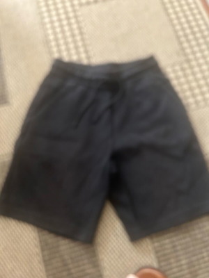 Nike tech fleece boys' shorts used, black, size 146 cm
