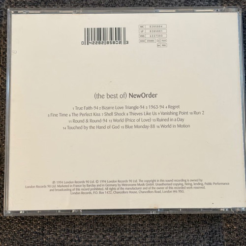 New Order The Best Of CD like new, pop