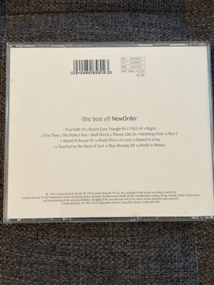 New Order The Best Of CD like new, pop
