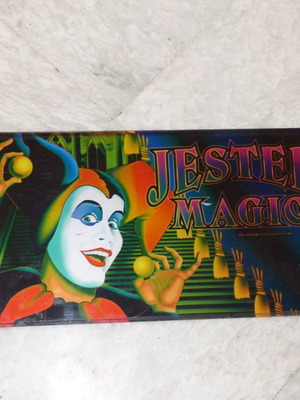 Konami Jester Magic sign used 23x50 cm