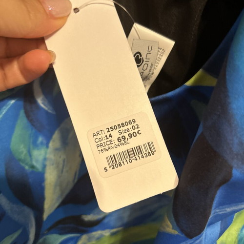 Bluepoint One-Piece Swimsuit New Size M Blue