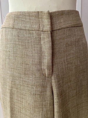 Raxevsky pants like new, beige, wide leg, size M 38 10