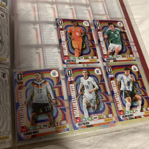 World Cup 2026 Sticker Album like new, 50% complete, collectible