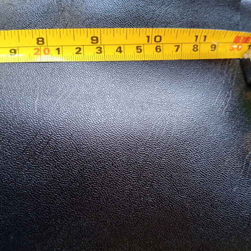 New leatherette for crafts, large black piece 1.70x0.30cm