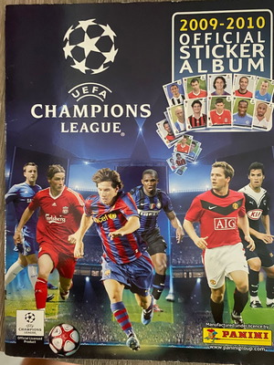 Panini Champions League album 2009-2010 new