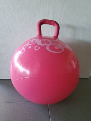 Fuchsia ELC Mothercare bouncing ball 45×55cm like new